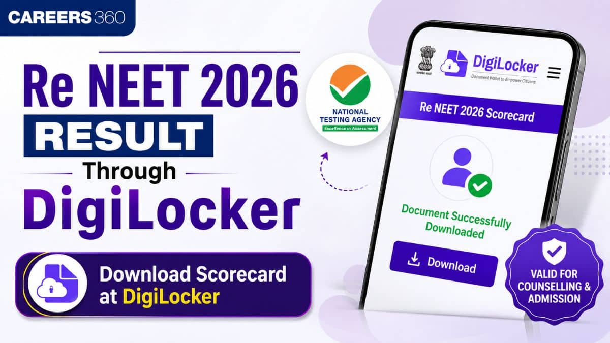 Re NEET 2026 Result Through DigiLocker LINK OUT: Download Scorecard at DigiLocker